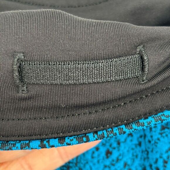 Lululemon Inspire Tight II Power Leggings Jacquard Shocking Blue/Black 6 - Picture 10 of 10